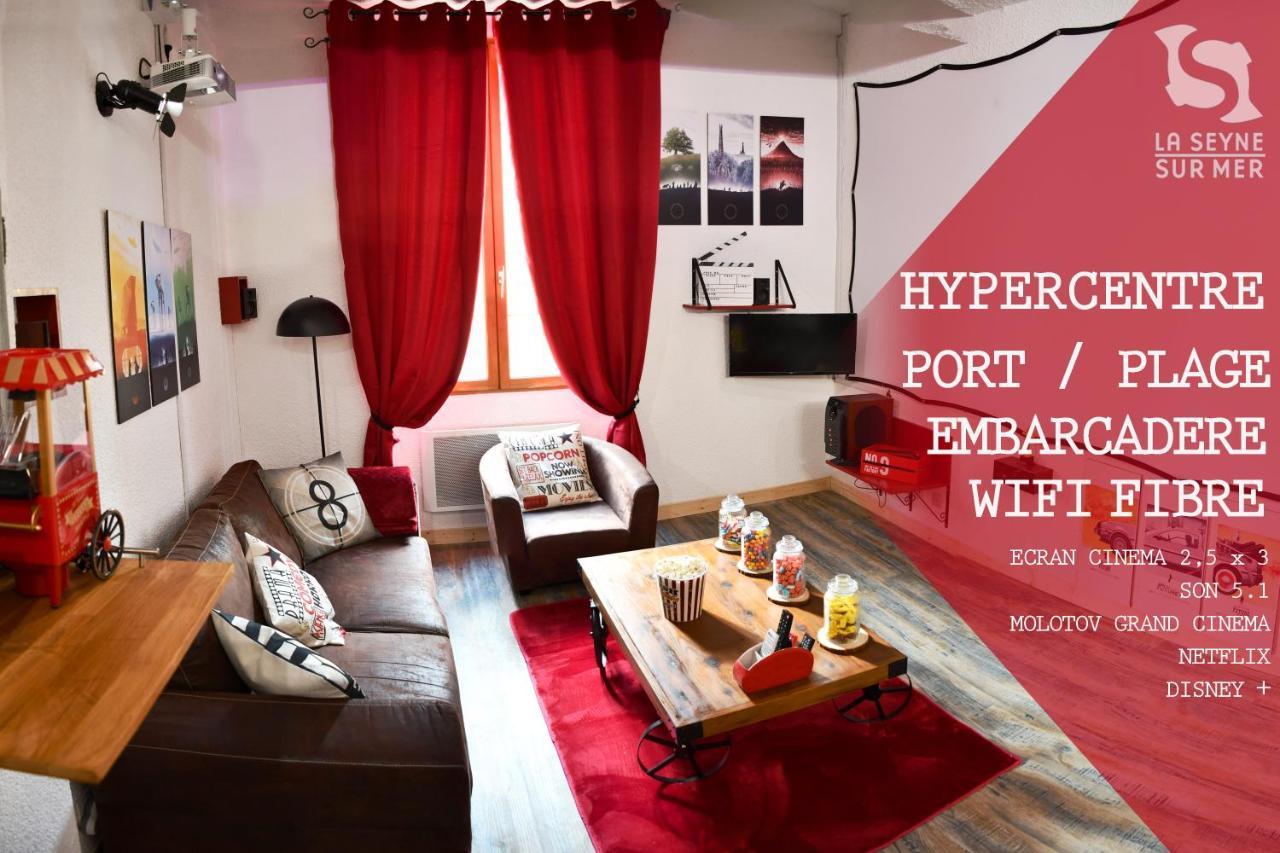 L'Aparte H24,Cosy,Port,Plage,Wifi,Netflix ラ・セーヌ・シュル・メール エクステリア 写真