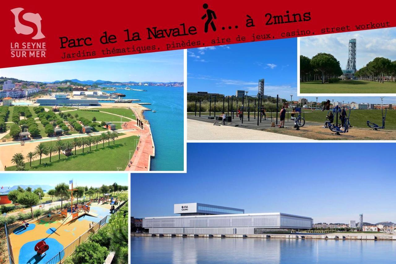 L'Aparte H24,Cosy,Port,Plage,Wifi,Netflix ラ・セーヌ・シュル・メール エクステリア 写真